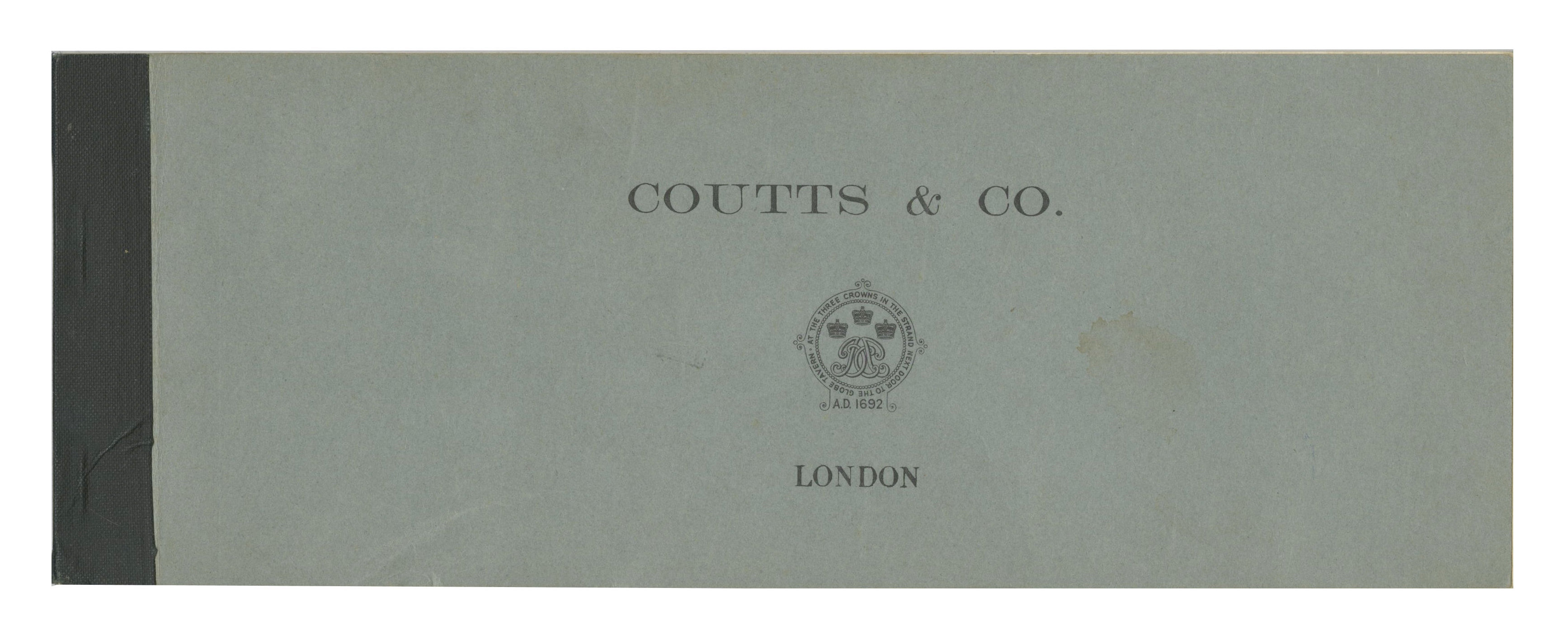 Yessongs Ltd Coutts & Co London Unused Cheque Book (UK)