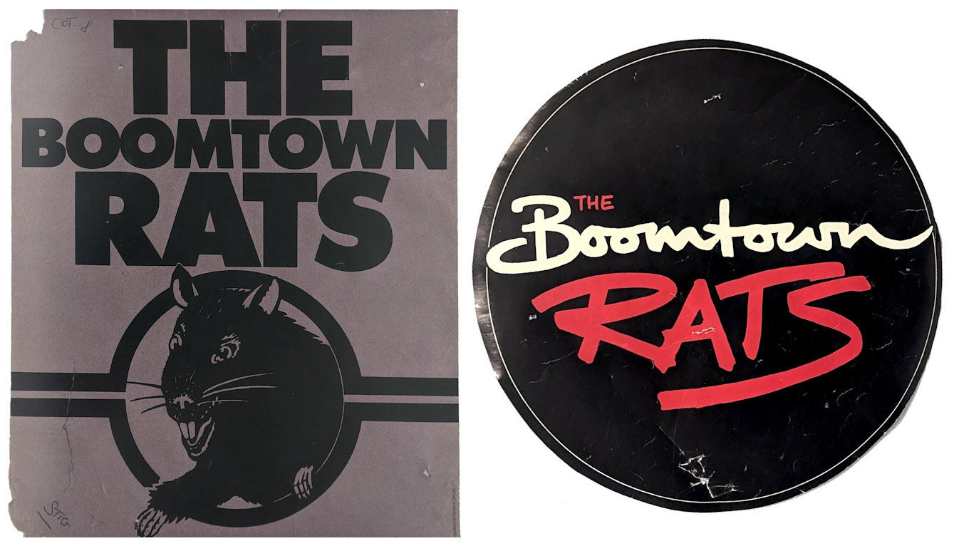 The Boomtown Rats 1970s Promotional Posters (UK)