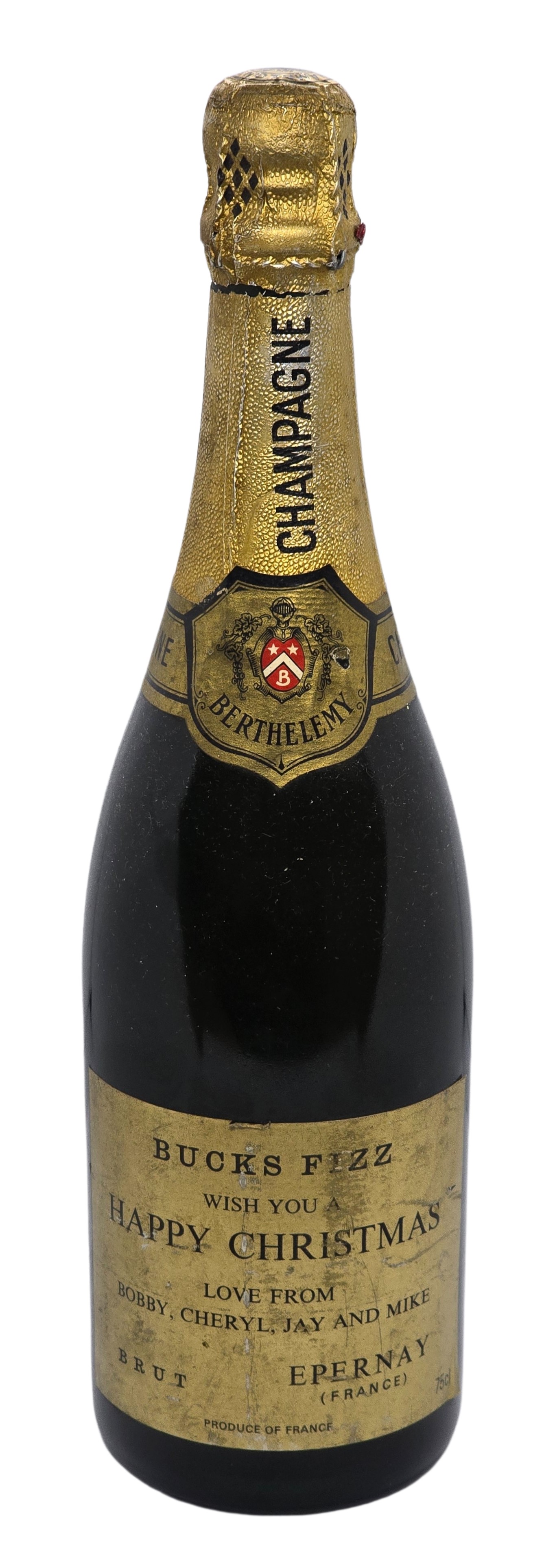 Bucks Fizz Berthelemy Champagne Christmas Gift (UK)