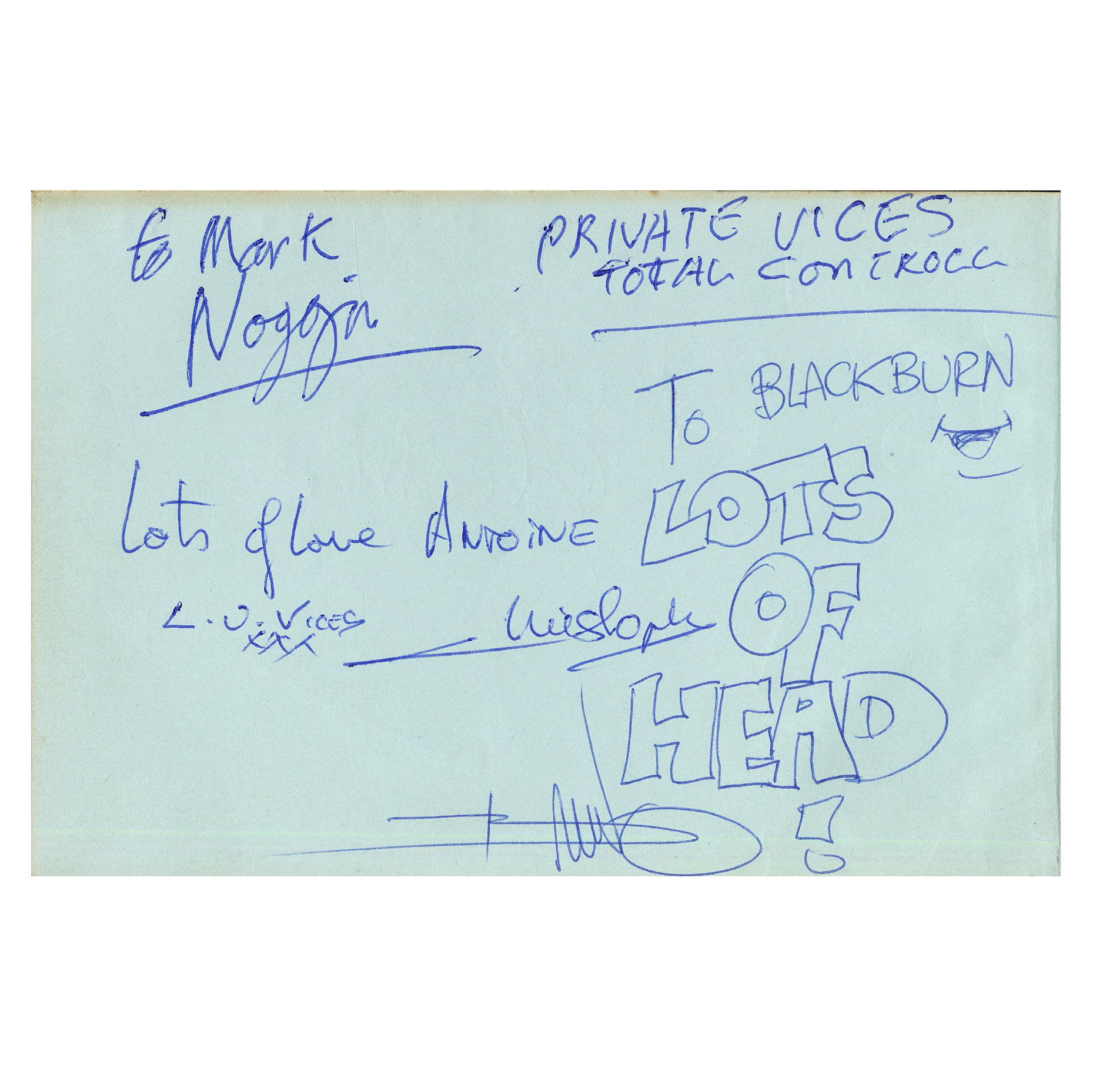 New Order, Thin Lizzy, Johnny Cash & Others Autograph Book (UK) - Image 34 of 50