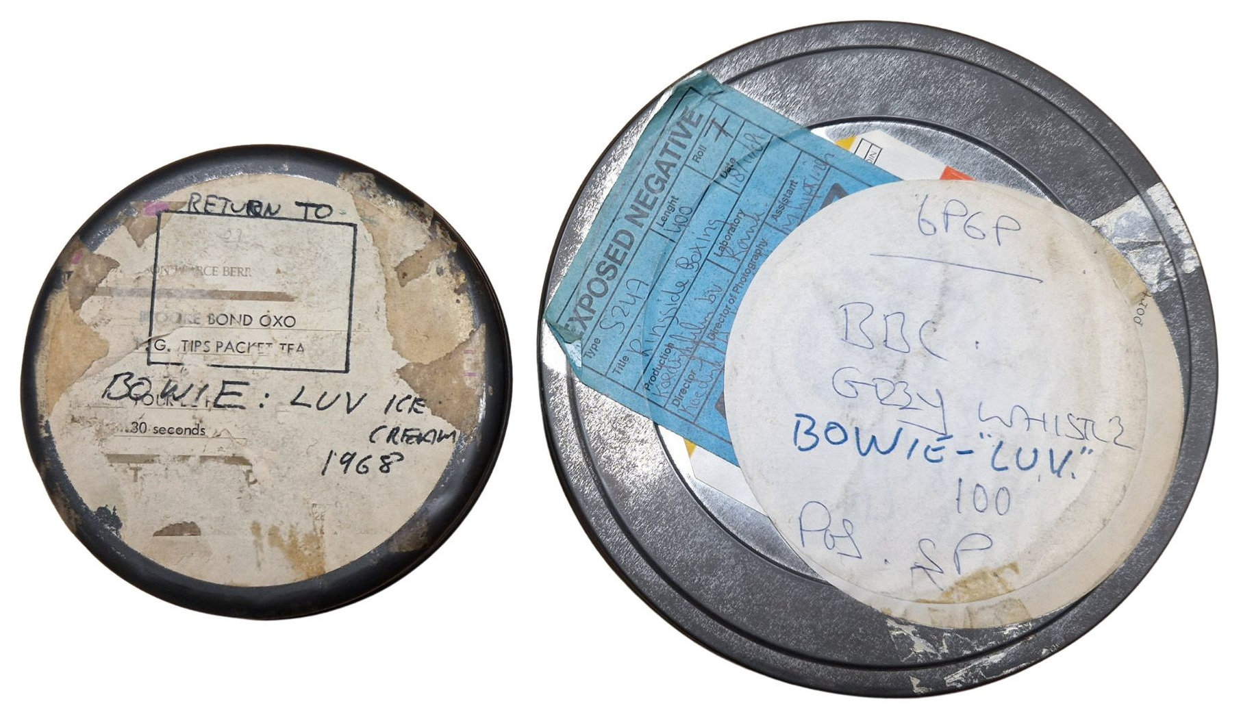 David Bowie 1969 Luv Ice Lolly Original Film Reels (UK)
