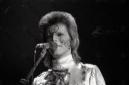 David Bowie 1973 Ziggy Stardust Tour Negatives With Copyright (UK)