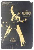 The Who 1973 Autographed Tour Poster Newcastle (UK)