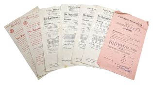 The Birds 1965/1966 Oasis Club Performance Contracts Collection (UK)