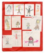 Amy Winehouse 1988/1989 Primary School Self-Portrait (UK)