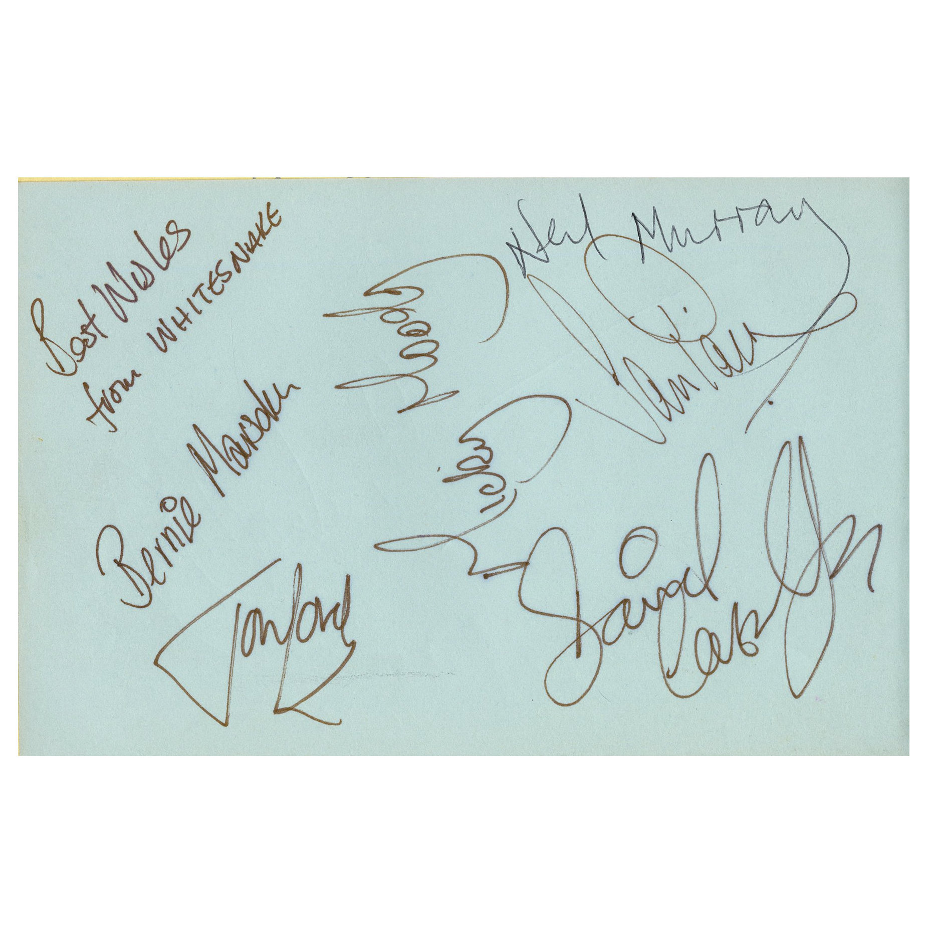 New Order, Thin Lizzy, Johnny Cash & Others Autograph Book (UK) - Image 49 of 50