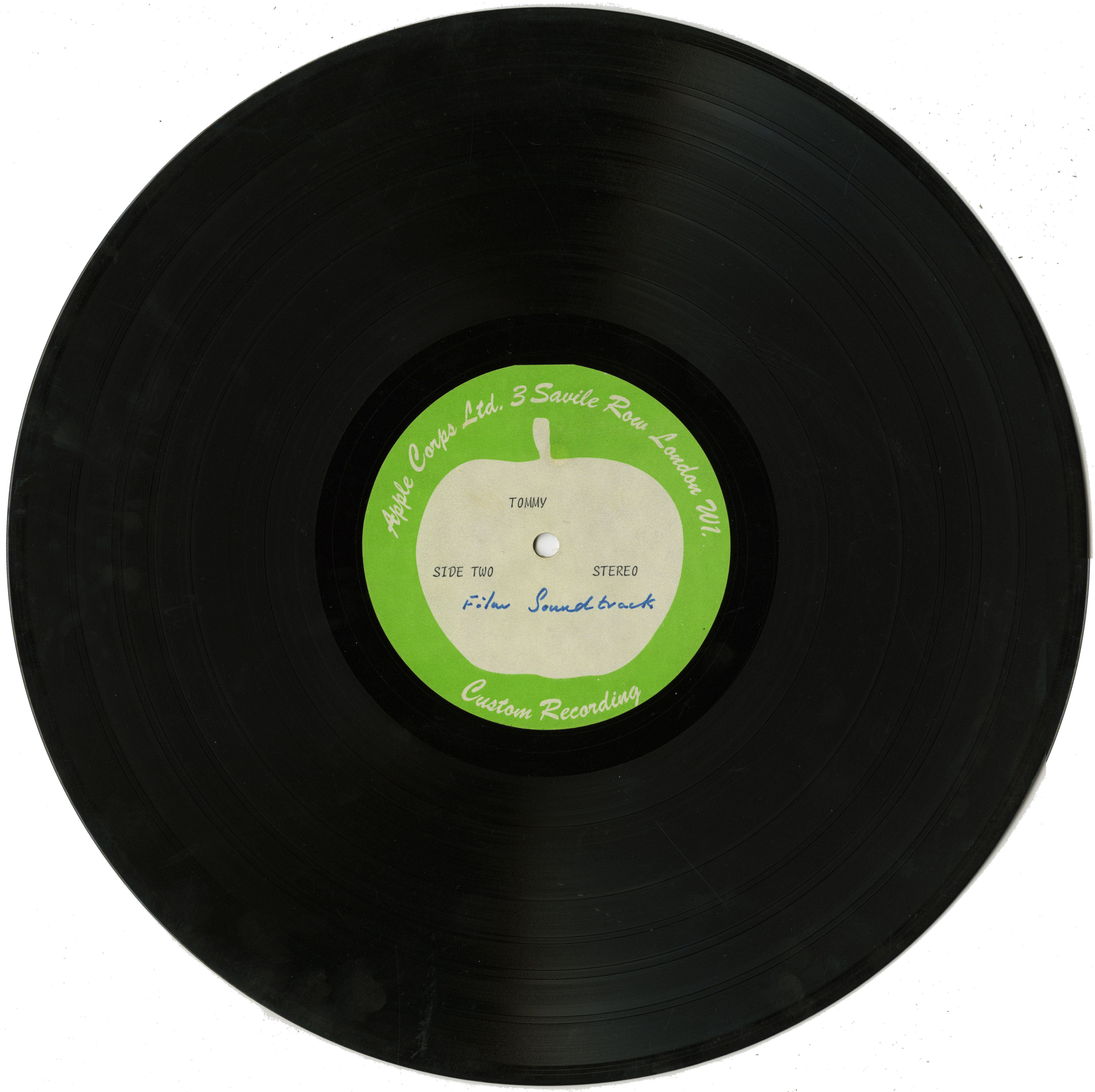The Who 1974 Tommy Soundtrack Apple Corps Acetates