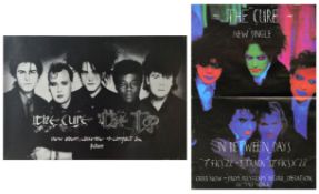 The Cure 1984/1985 The Top & In Between Days Promotional Posters (UK)
