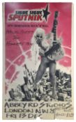 Sigue Sigue Sputnik 1985 Abbey Road Studios Poster (UK)