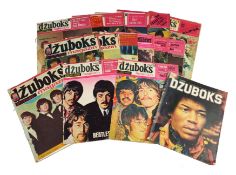 Collection of 1960s/1970s Dzuboks Music Magazines (Yugoslavia)