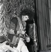Jimi Hendrix 1967 Aldershot ABC Concert Negatives With Copyright (UK)
