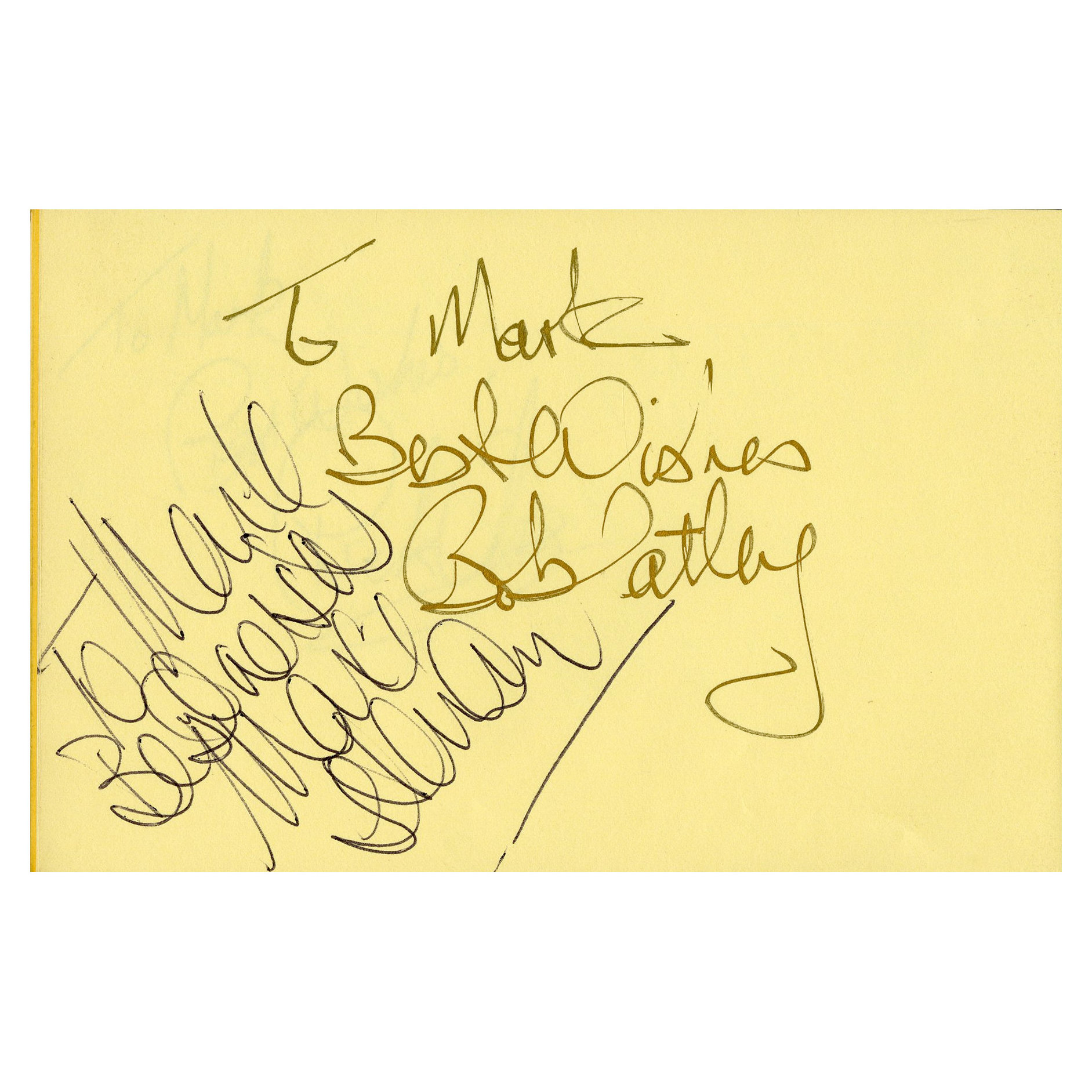New Order, Thin Lizzy, Johnny Cash & Others Autograph Book (UK) - Image 12 of 50
