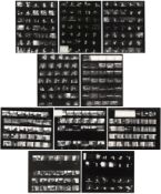 Rolling Stones 1982 European Tour Contact Sheets