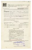 Yes 1969 Kirkleavington Country Club Performance Contract (UK)
