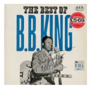 The Best Of B.B King Autographed LP (UK)