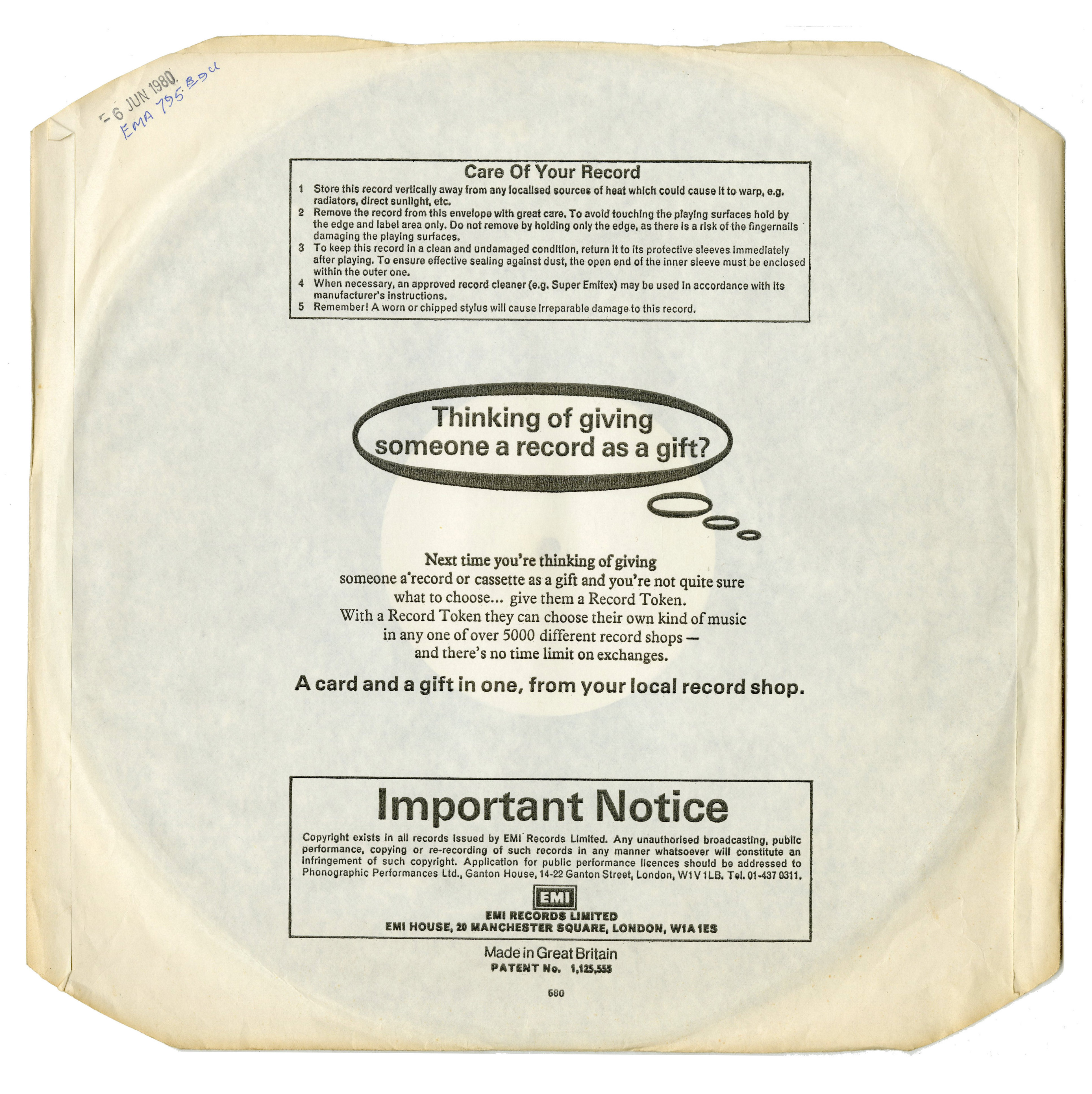 Queen 1980 The Game Single Sided White Label Test Pressings (USA) - Image 4 of 6
