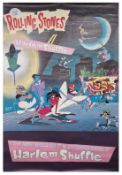 The Rolling Stones 1986 Harlem Shuffle Large Promotional Poster (UK)
