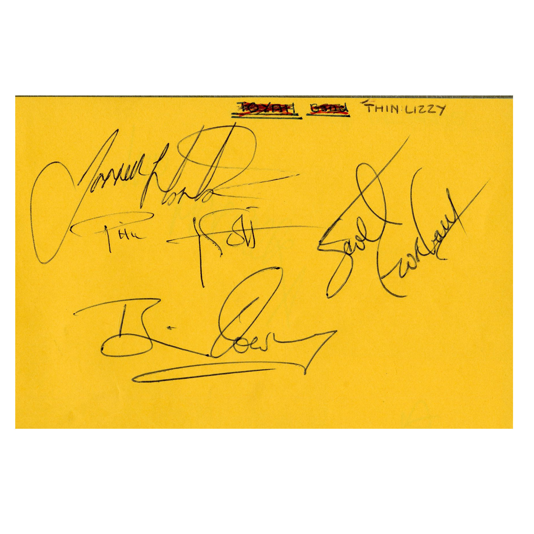 New Order, Thin Lizzy, Johnny Cash & Others Autograph Book (UK) - Image 4 of 50