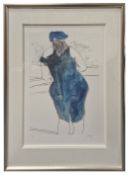Bob Dylan 2014 Drawn Blank Series Woman In Red Lion Pub Signed Limited Edition Lithograph (UK)