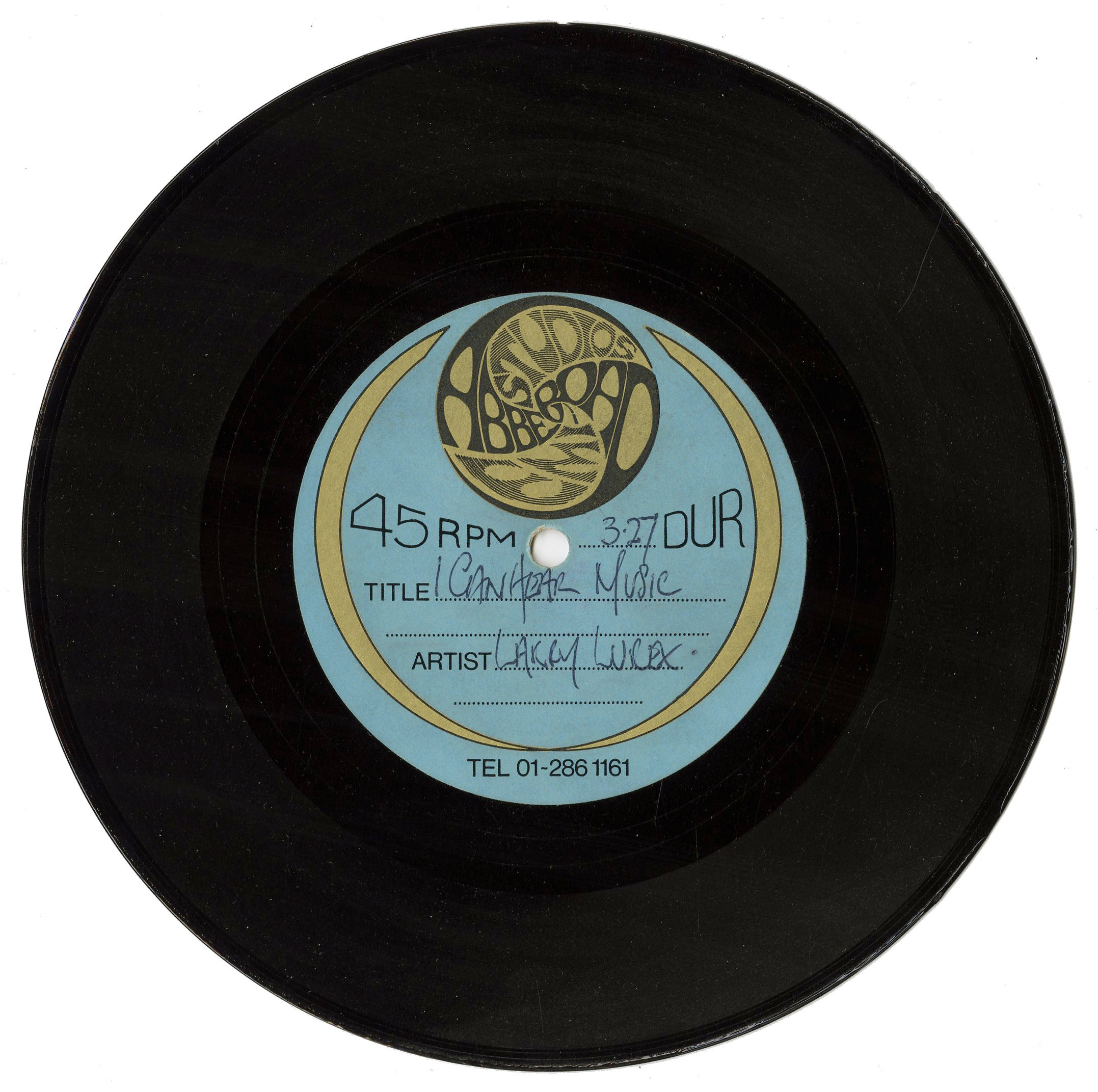 Freddie Mercury Larry Lurex Abbey Road EMI Studios Acetate (UK)