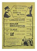 Thin Lizzy 1971 Wall City Club Chester Concert Poster (UK)