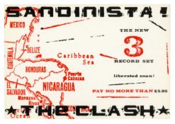 The Clash 1980 Sandinista Promotional Flyer (UK)