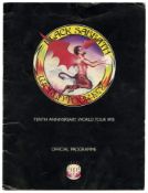 Black Sabbath Signed 1978 Tour Programme (UK)