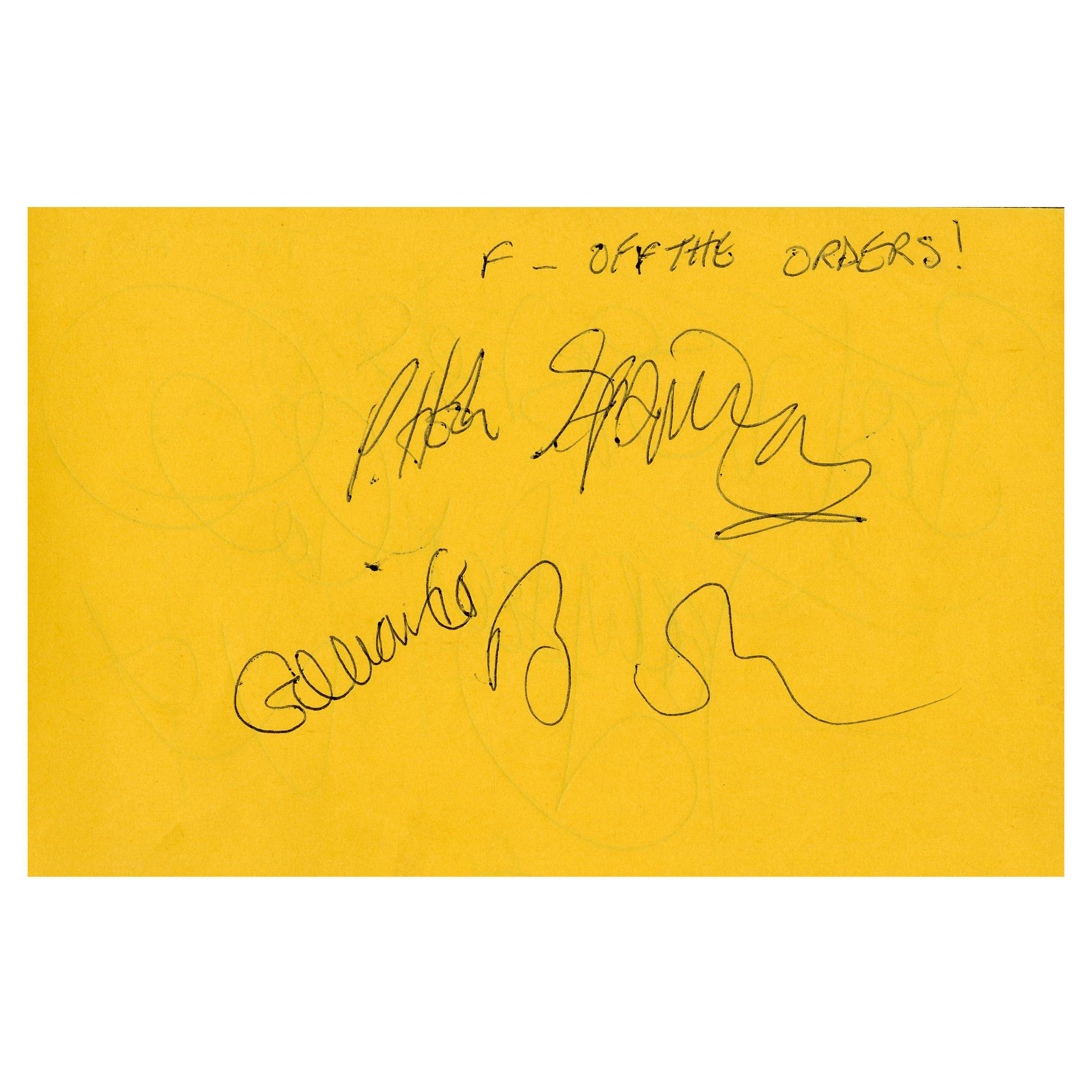 New Order, Thin Lizzy, Johnny Cash & Others Autograph Book (UK) - Image 5 of 50