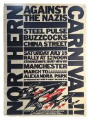 Buzzcocks 1978 The Northern Carnival Against The Nazis Manchester Poster (UK)