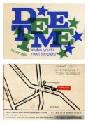Jimi Hendrix 1967 Dee Time London TV Performance Complete Ticket (UK)