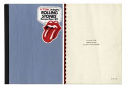 Rolling Stones 1982 Tour Itineraries (Europe)