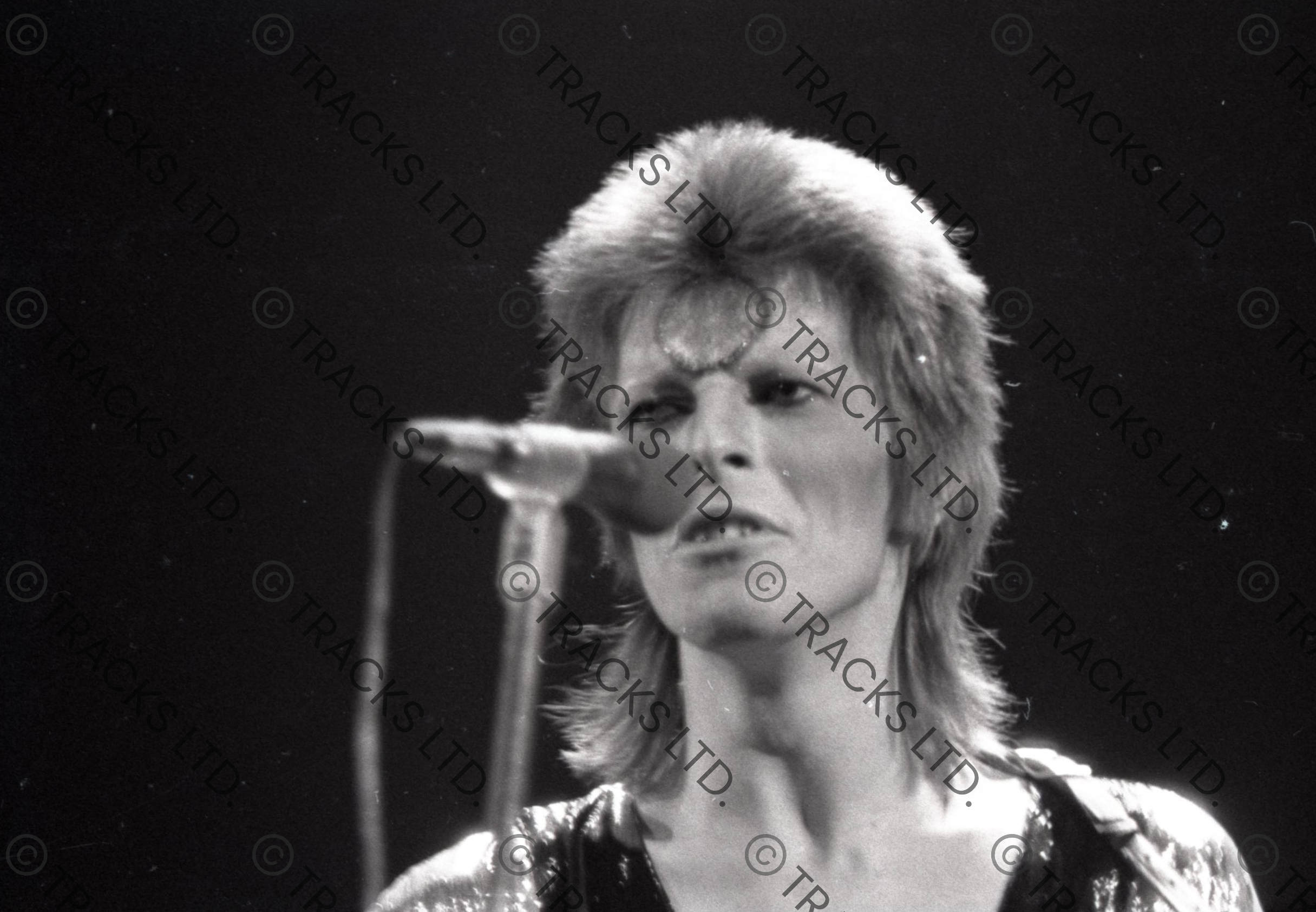 David Bowie 1973 Ziggy Stardust Tour Negatives With Copyright (UK) - Image 3 of 3