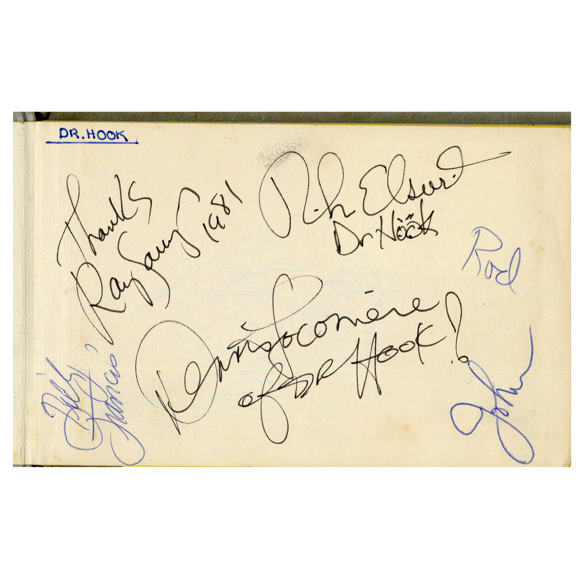 New Order, Thin Lizzy, Johnny Cash & Others Autograph Book (UK) - Image 45 of 50