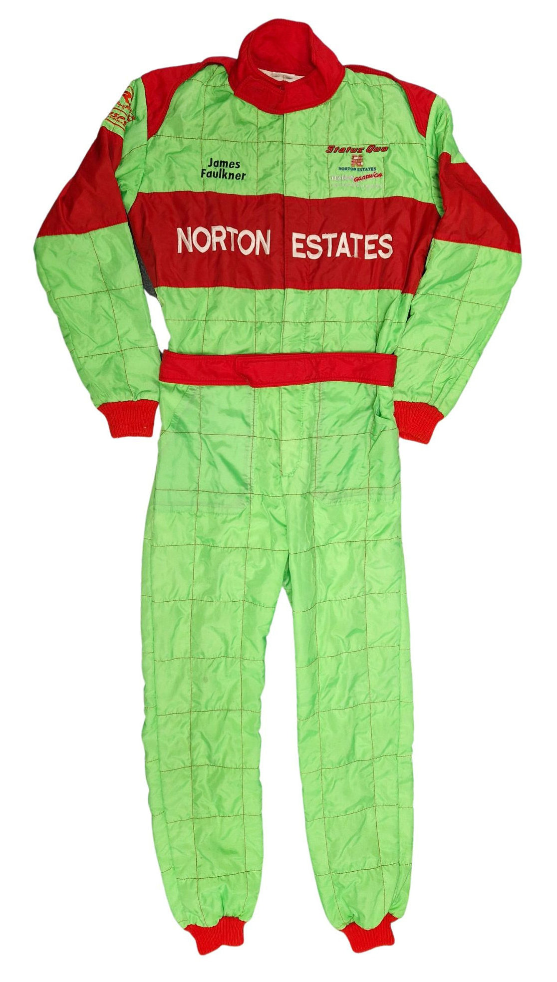 Rick Parfitt Status Quo 1991 Carting Crew Jumpsuit (UK)