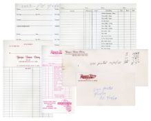 Woodstock Yasgur Farms Dairy New York c.1969 Stationery (USA)
