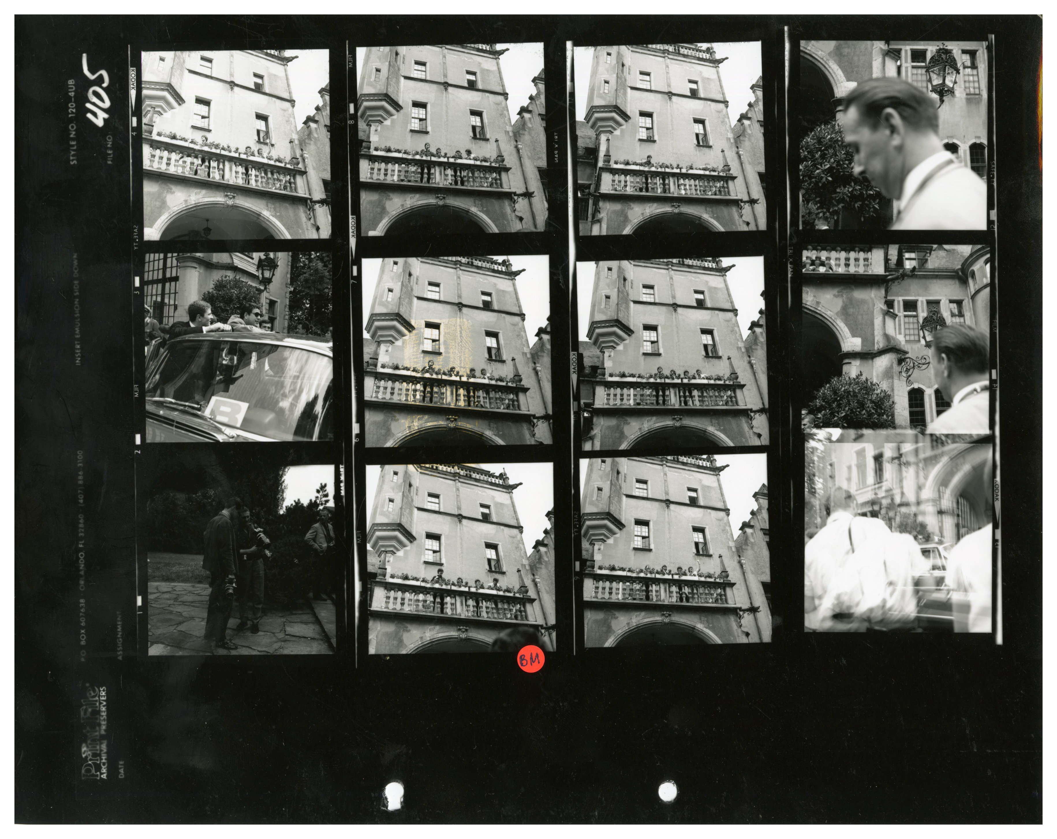 The Beatles 1966 Blitztournee Tremsbuttel & Fuhlsbuttel Negative Collection (Germany)