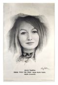 Mary Hopkin Signed Those Were The Days Apple Poster (UK)