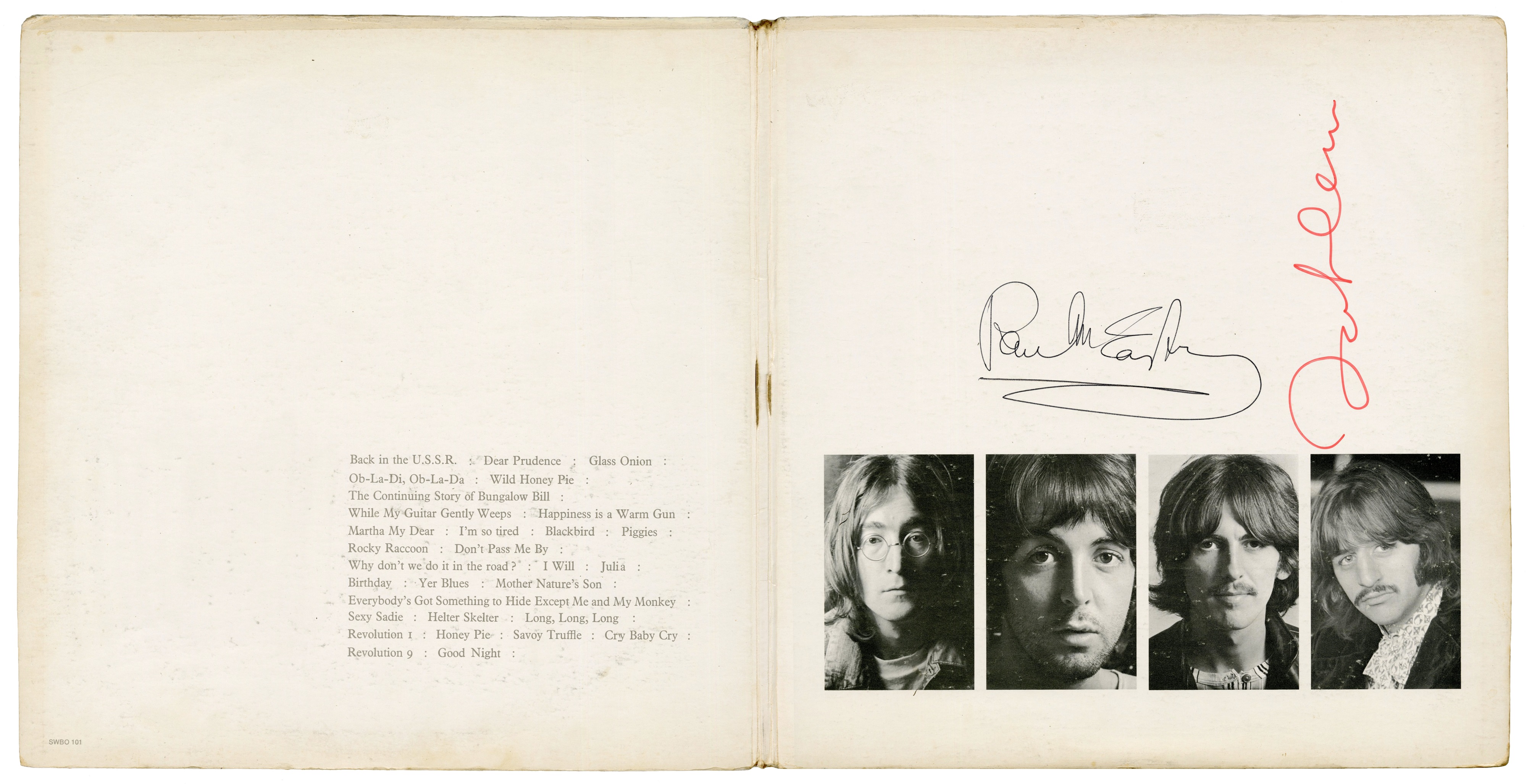 The Beatles John Lennon And Paul McCartney Autographed White Album (USA)