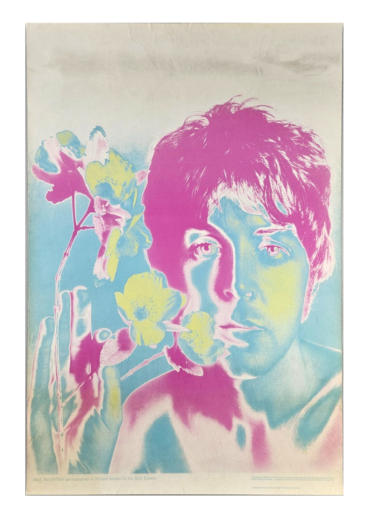 The Beatles 1968 Richard Avedon Psychedelic Posters Set (UK) - Image 3 of 6