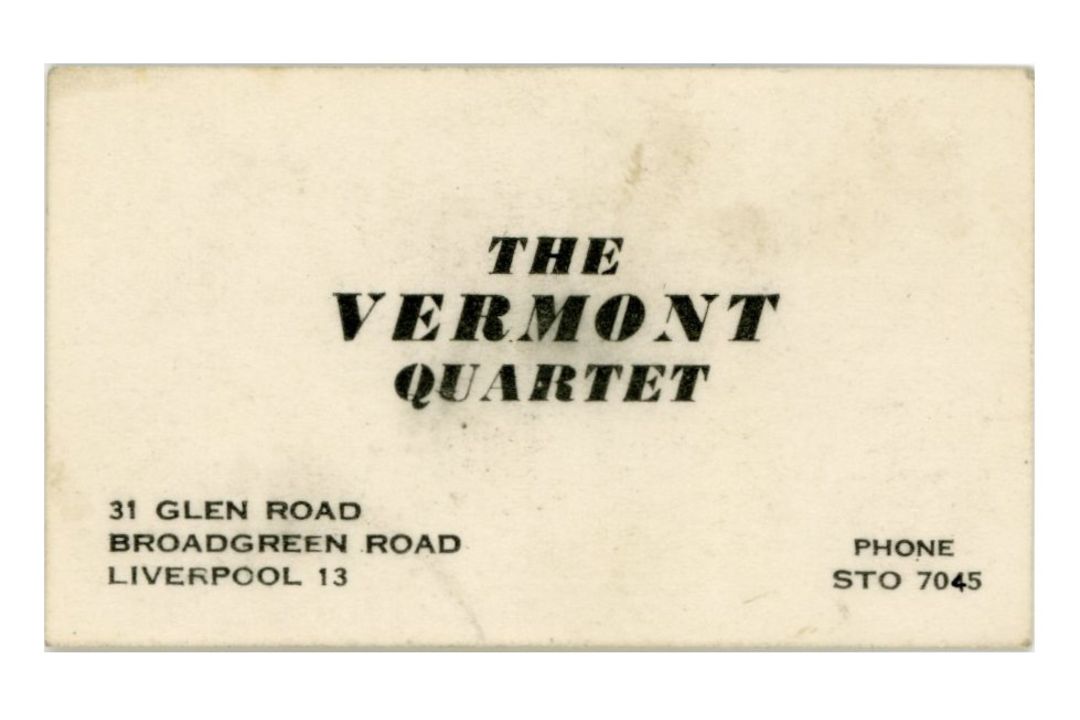 Johnny Guitar Byrne Owned Liverpool Bands Business Cards (UK) - Image 4 of 12