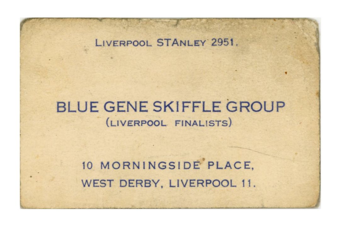 Johnny Guitar Byrne Owned Liverpool Bands Business Cards (UK) - Image 3 of 12