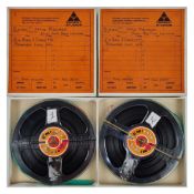 John Lennon Yoko Ono Give Peace A Chance/Remember Love 1969 Trident Studios EMI Reel Tapes (UK)
