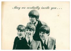 Invitation To Attend An Evening With The Beatles New York 1964 (USA)