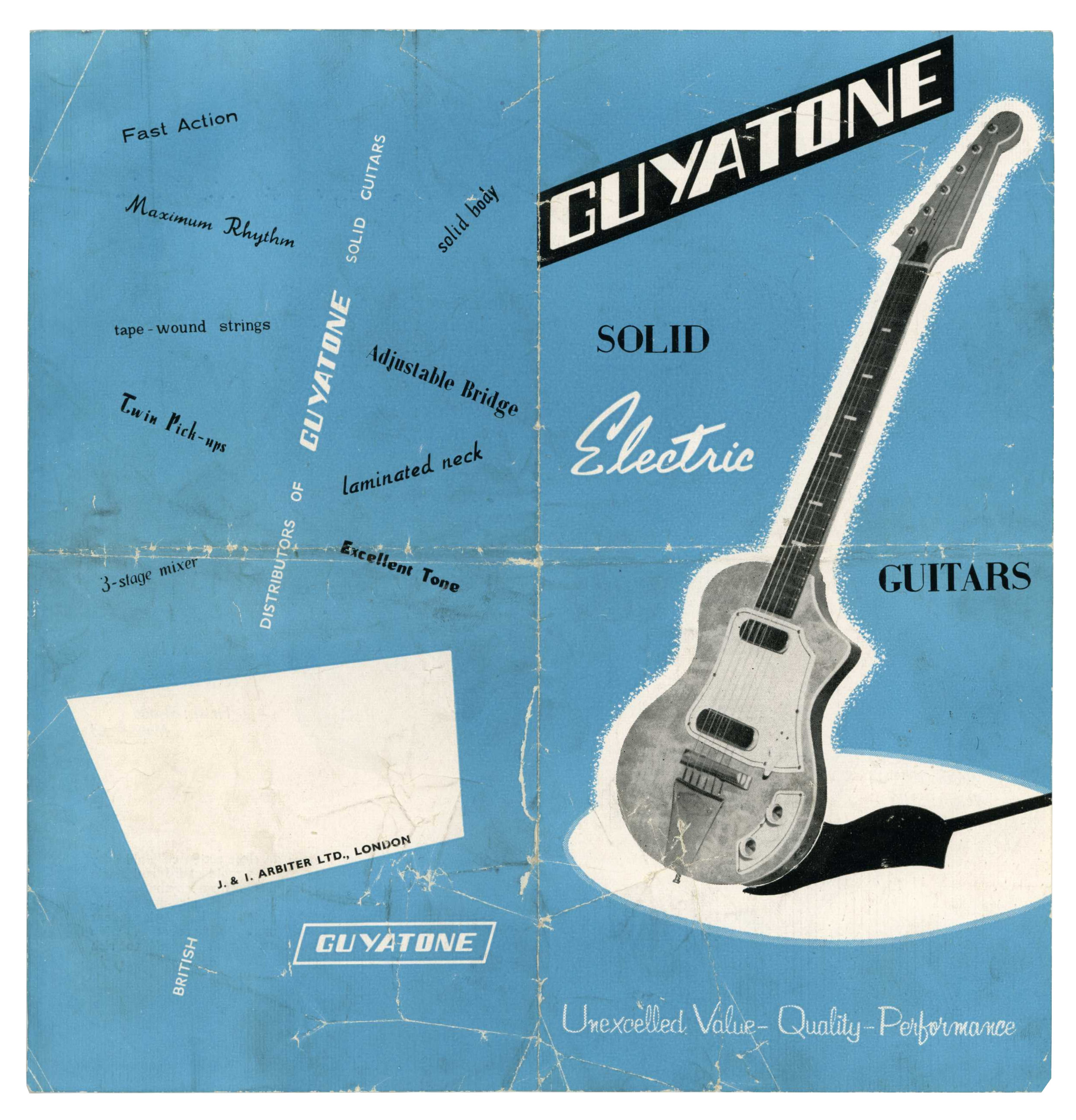 Johnny ‘Guitar’ Byrne Owned Guitar (Japan) Stage Used By Ringo Starr - Image 18 of 34