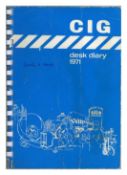 Pete Shotton Owned 1971 Desk Diary (UK)