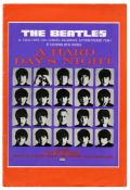 The Beatles 1964 A Hard Day’s Night United Artists Exhibitors Campaign Book (UK)