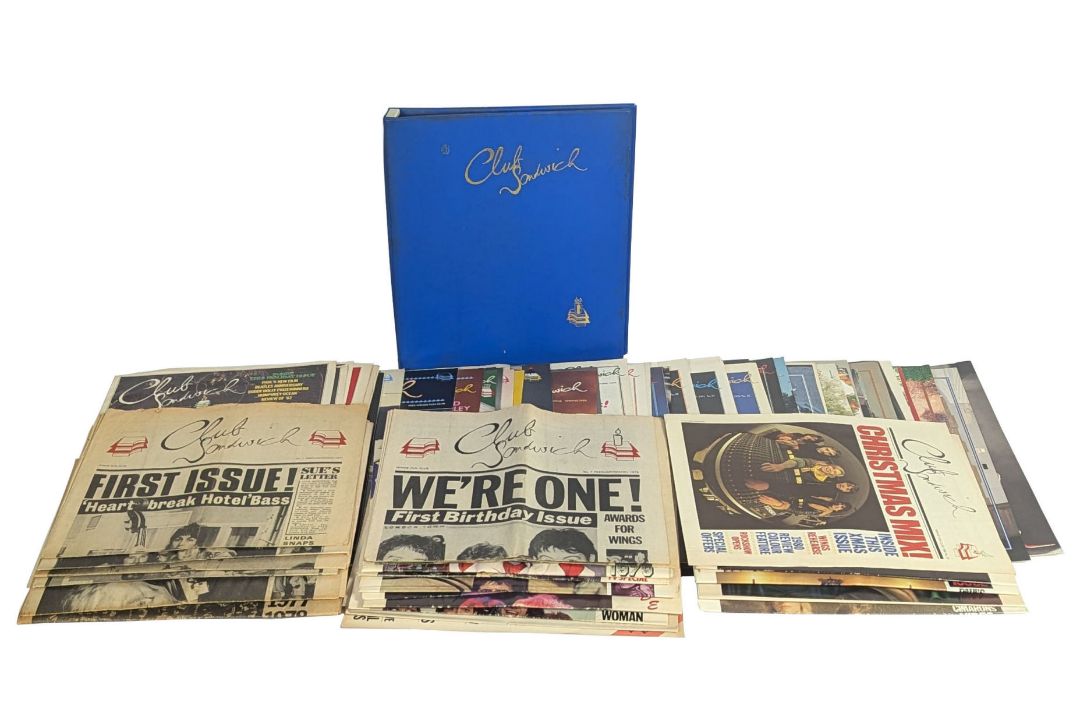 Paul McCartney Club Sandwiches Complete Run 1-86 (UK) - Image 1 of 2