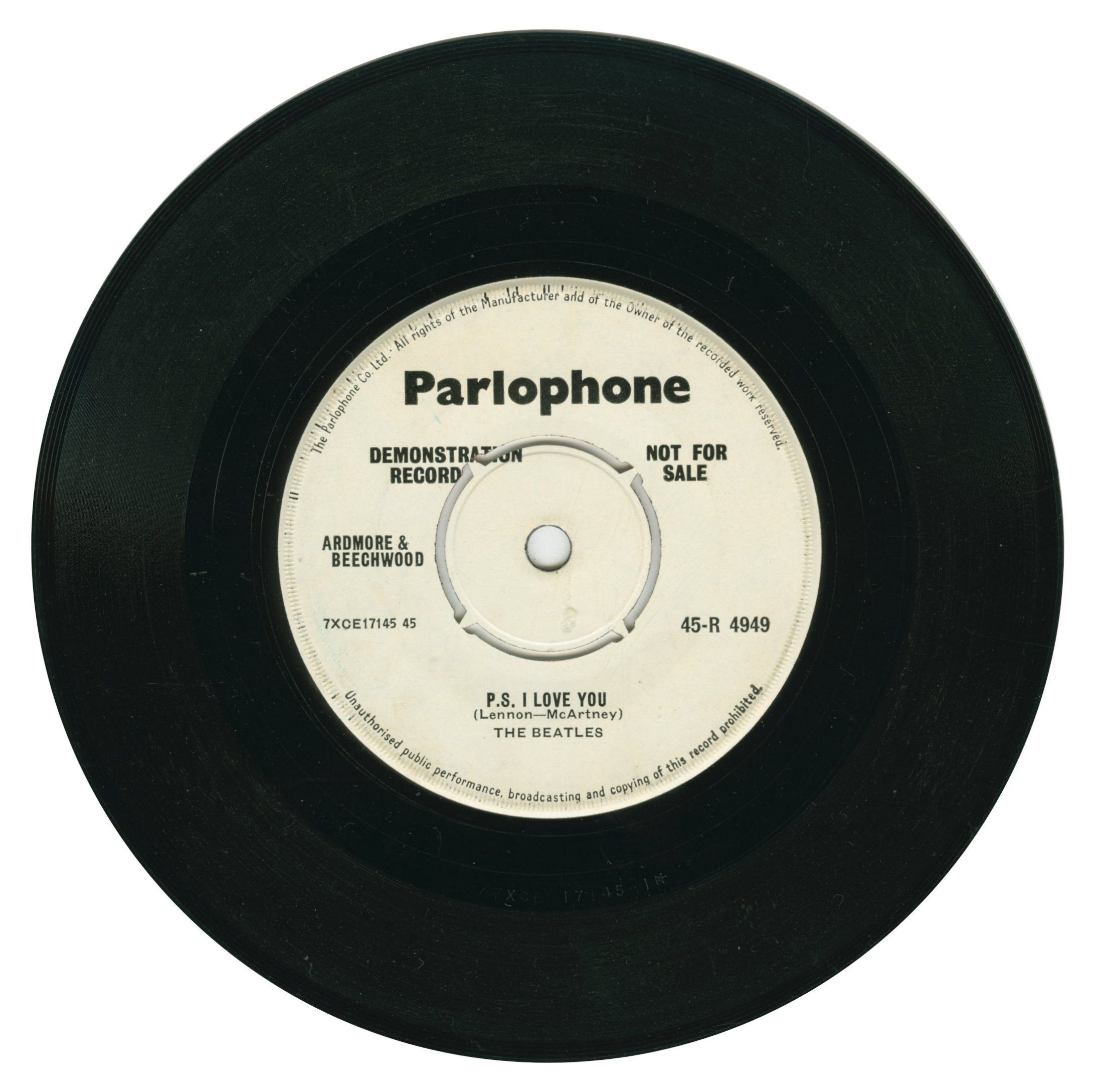 The Beatles Love Me Do A-Label Demonstration Record (UK) - Image 2 of 2