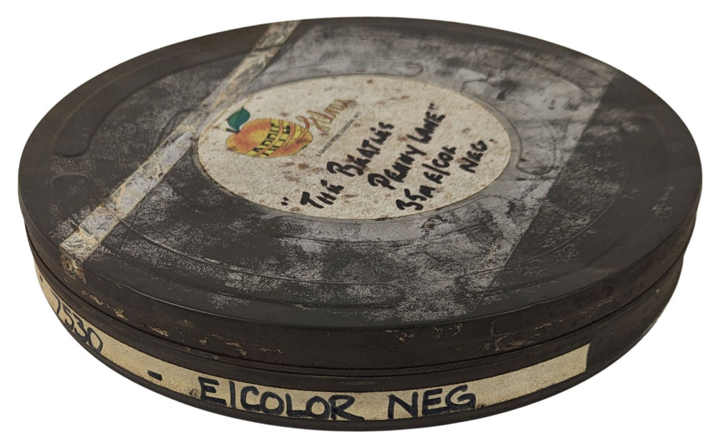 The Beatles Penny Lane 1960s Apple Films Ltd Film Reel Canister (UK) - Image 2 of 2