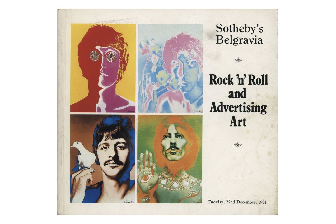 The Beatles 1981 Sotheby’s First Auction Catalogue (UK)